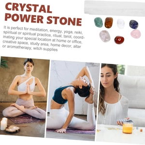 Pietre curative naturali levigate per meditazione, yoga e decorazione della casa zen