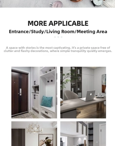 Modern stainless steel oval tray shown in multiple home settings like desks and entryways