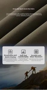 Vue macro du tissu respirant à séchage rapide pour le sweat à col zippé vert olive