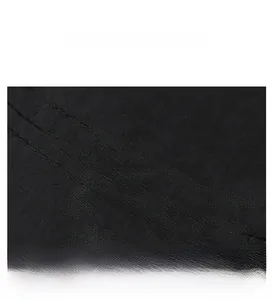 Detailed macro view of the reinforced double-stitched edge on a quick-dry sports cap