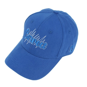 Classic navy cotton baseball cap featuring blue Correct embroidery and a structured crown