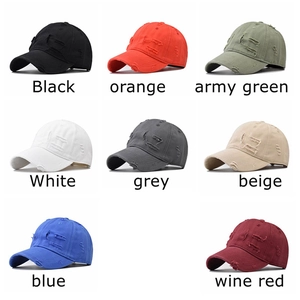 Distressed cotton baseball caps in 8 colors with vintage ripped street style design