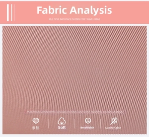 Detailed macro view of durable pink oxford fabric with water-resistant texture