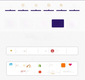 Infographic showing the customization service process and global partner platforms