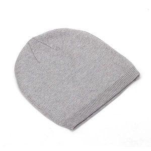 Solid Color Knit Beanie Hat Acrylic Warm Winter Ribbed Cuff Skull Cap Simple Outdoor Headwear For Men And Women