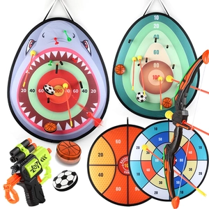 Gioco Tiro Con Arco Per Bambini LED Luci Gioco Di Tiro Con Palline Appiccicose Dardi Di Schiuma Bersaglio Sport Interno Esterno