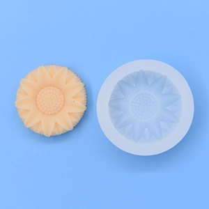 Silikon-Blumenform für Sonnenblumen für DIY-Backen, Kuchen und Fondant-Dekorationen