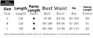 Detailed size chart with measurements for the leopard print long sleeve slim maxi dress
