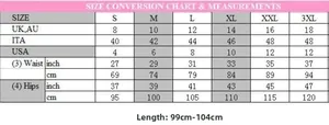 Guide des tailles pour jeans skinny extensibles avec mesures de taille et hanches en cm