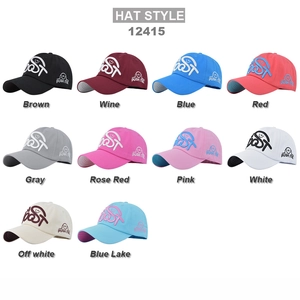 Classic baseball caps in 10 colors featuring premium 3D embroidery and PUSH ME logo