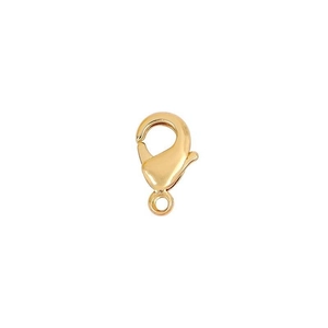 14k gold-filled lobster clasp with extension chain for DIY handmade jewelry making
