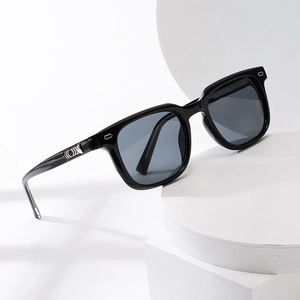 Retro Square Sunglasses For Men And Women UV Protection Trendy Plastic Metal Frame Gradient Lenses Streetwear Eyewear