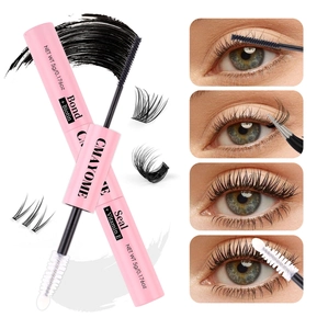 Dual-ended eyelash bond and seal adhesive with Biotin and Vitamin E for DIY lash extensions