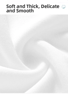 Macro shot of high-quality white disposable bedding fabric showing thick and soft texture