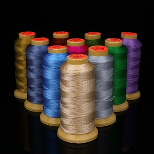 Nylon Thread Durable Jewelry Making Cord Beading Weaving Bracelet Necklace DIY Craft Accessories Multicolored Glossy