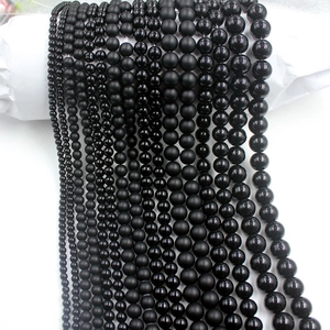 Round Loose Beads Glass Crystal DIY Jewelry Making Bracelet Necklace Glossy Matte Polished Craft Spacer Strands Accessories