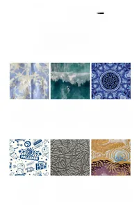 Close-up of fabric dye techniques including tie-dye and digital printing for yoga shorts