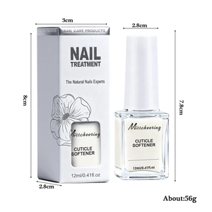 Aloe vera nail repair serum with packaging 12ml for cuticle care and hydration