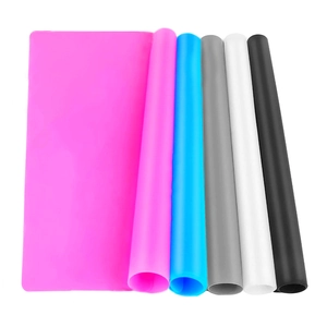 Silicone Craft Mat Flexible Heat Resistant Waterproof For Resin Casting DIY Jewelry Making Desktop Protector Pad