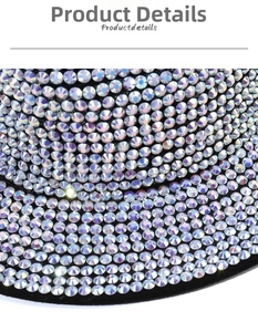 Macro view of glittering multi-color rhinestones on a black velvet vintage jazz hat