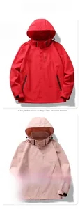 Detail of waterproof jacket featuring adjustable velcro cuffs and breathable mesh lining