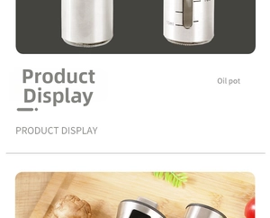 Close-up of glass oil sprayer showing precise 10ml scale marks for healthy cooking