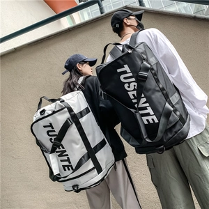 Large Capacity Oxford Cloth Backpack Multifunctional Travel Bag Streetwear Trendy Handbag Unisex Sports Fitness Gear