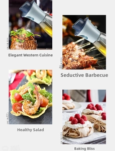 Vaporisateur d'huile pour steaks, grillades, salades et diverses scènes de cuisson