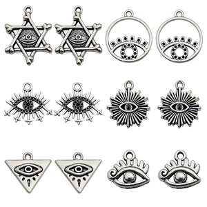 Breloques Oeil D Horus Pendentifs Oeil Qui Voit Tout Alliage De Zinc Fournitures De Fabrication De Bijoux Bricolage