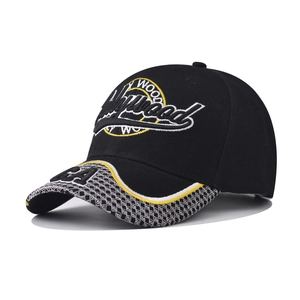 Hollywood 3D Embroidery Baseball Cap Cotton Acrylic Adjustable Breathable Sunshade American Streetwear Vintage Hat Unisex