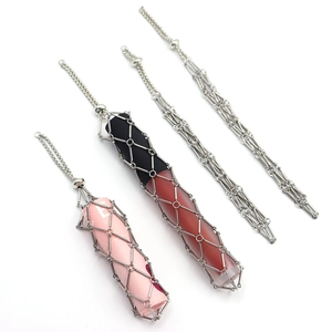 Lipstick Holder Bag Charm Metal Mesh Net Keychain With Heart Mirror Bow Pendant Y2K Sweet Cool Decorative Accessories