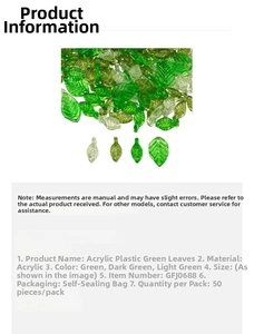 Detailed macro shot of green acrylic leaf beads showing intricate vein texture for DIY jewelry