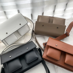 Retro vintage leather messenger bags for men in beige khaki black and caramel colors