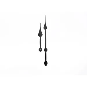 Aluminum Clock Hands For DIY Wall Clock Repair Replacement Pointers Metal Hour And Minute Hand