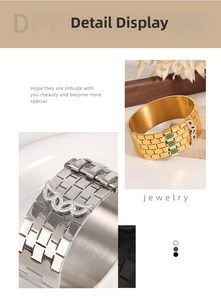 Detail view of titanium steel bracelet with brick texture and inlaid turquoise accents