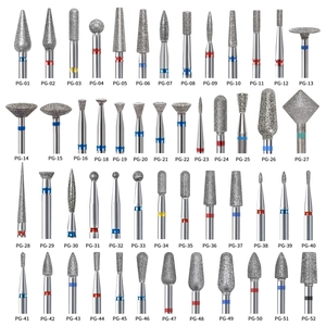 Diamond Nail Drill Bits Russian Manicure Cuticle Remover Dead Skin Cleaning Milling Cutters Professional Salon Tools