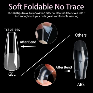 Confronto tra materiale GEL flessibile e ABS con funzione di piega senza tracce