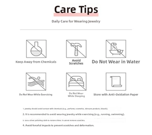 Detailed jewelry care guide for 18k gold plated titanium steel twist bracelets