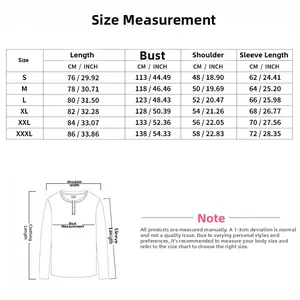 Detailed size chart for men's mid-length slim trench coat with measurements in CM and INCH