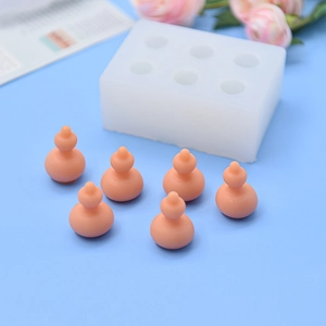 Gourd Shape Silicone Mold Multi Cavity DIY Baking Fondant Chocolate Candy Cake Decorating Tool Flexible Non Stick