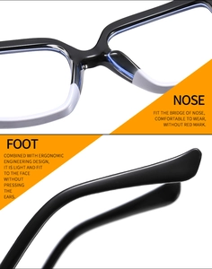 Detail view of ergonomic nose pads and temples on large cat-eye rhinestone glasses
