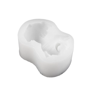 3D pug dog silicone mold for DIY aromatherapy candles and plaster ornaments