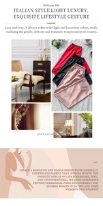 Luxurious satin lounge pants in red, black and champagne with a silky pearl finish