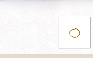 Detailed view of 8mm S925 sterling silver hoop earring and nose ring sizing specifications
