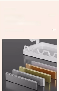 Detail of thickened, corrosion resistant and rust-proof material of the kitchen rack