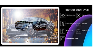 Detalle de lentes polarizadas con protección UV400 y funciones de visión HD