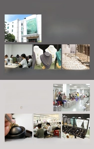 Detail showcasing the professional ODM and OEM jewelry factory production workshop facility