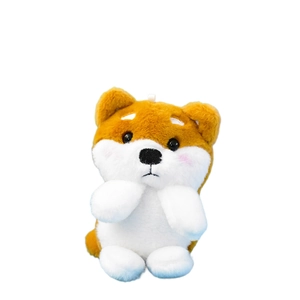 Χαριτωμένο λούτρινο μπρελόκ σκύλου Shiba Inu για διακόσμηση τσάντας και σακιδίου