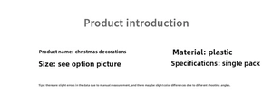 Detailed technical specifications for Christmas gold glitter branch hanging ornaments