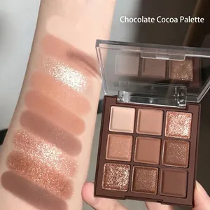 Multi-Color Oogschaduw Palette Mat Shimmer Glitter Aardetinten Poeder Langdurige Natuurlijke Make-Up Voor Vrouwen Beginners